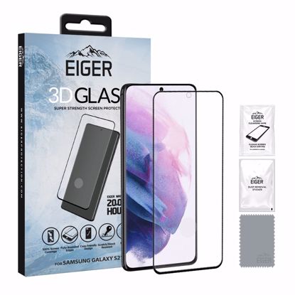 Picture of Eiger Eiger GLASS 3D Full Screen Protector for Samsung Galaxy S21