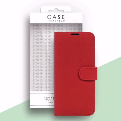 Picture of Case FortyFour Case FortyFour No.11 Case for Samsung Galaxy S21 in Cross Grain Red