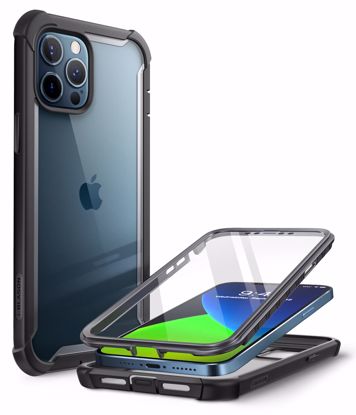 Picture of i-Blason i-Blason Ares Full Body Case with Screen Protector for iPhone 12 Pro Max in Black
