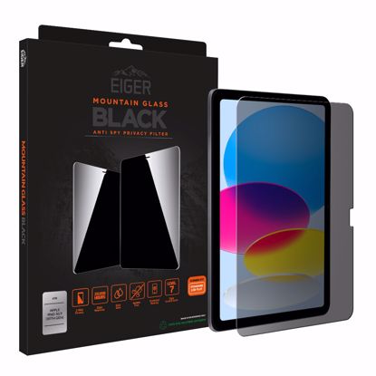 Picture of Eiger Eiger Mountain Glass Black Privacy Tablet 2.5D Screen Protector for Apple iPad 10.9 (10th Gen)