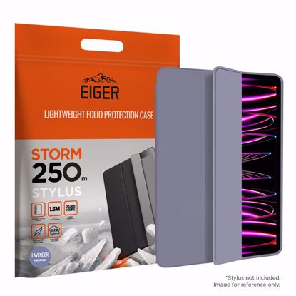 Picture of Eiger Eiger Storm 250m Stylus Case for Apple iPad Pro 12.9 (2021) / (2022) in Lavender
