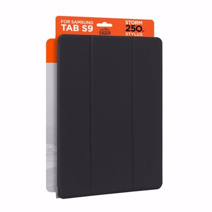 Picture of Eiger Eiger Storm 250m Stylus Samsung Tab S9 Retail Sleeve in Black