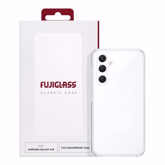 Picture of Fujiglass Fujiglass Classic Case for Samsung A35 in Clear