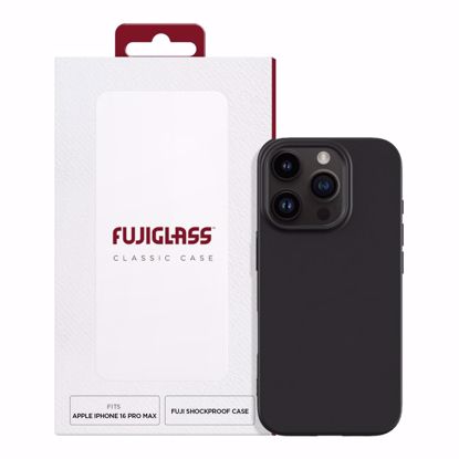 Picture of Fujiglass Fujiglass Classic Case for iPhone 16 Pro Max in Black