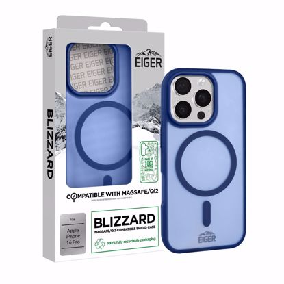 Picture of Eiger Eiger GRS Blizzard Magsafe Case for Apple iPhone 16 Pro in Navy