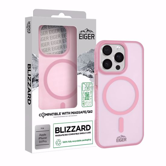 Picture of Eiger Eiger GRS Blizzard Magsafe Case for Apple iPhone 16 Pro in Pink